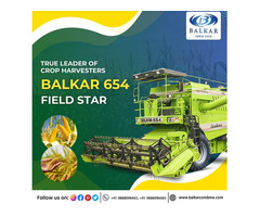 Modern Self Driven Combine Harvester - Balkar Combines