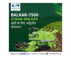 Precision Agriculture Solutions: Balkar's Track Combine Harvester Leading the Way