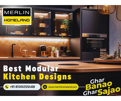 Merlin Homeland offers Best Modular Kitchen Designs