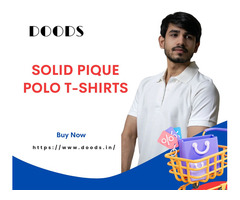 Solid Pique Polo T-Shirts