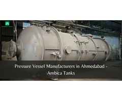 Pressure Vessel Manufacturers in Ahmedabad, Gujarat.