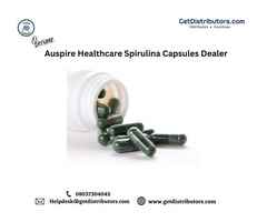 Auspire Healthcare Spirulina Capsules Dealers