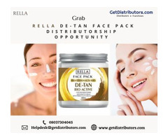Grab RELLA De-Tan Face Pack Distributorship Opportunity