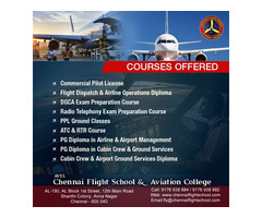 Ready for Takeoff? Chennai Flight School is your gateway to a soaring career in aviation!