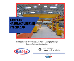 AAC Plant Manufacturers in Hyderabad
