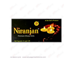 Niranjan Dhoop Sticks 50 Gram - Satya Agarbatti Store ™