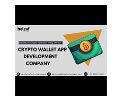 Leading Crypto Wallet App Development Company - Beleaf Technologies