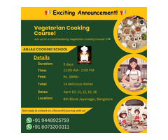 Vegetarian Cooking Class - Jayanagar, Bangalore