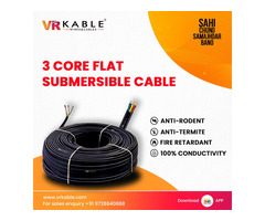 Buy Quality 3 Core Flat Cable Online | Vr Kable