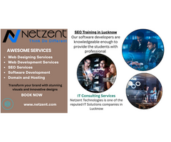 Expert web designing and development companies Netzent Technology in Lucknow