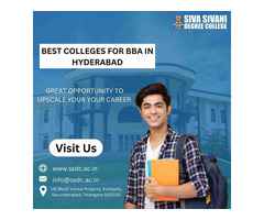 Best colleges for BBA in Hyderabad |9848938811|SSDC