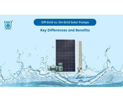 Off-Grid vs On-Grid Solar Pumps: A Comparison