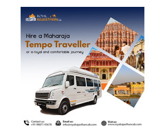 Luxury Maharaja Tempo Traveller Jaipur – Book Now