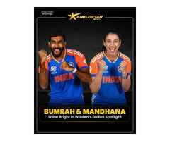 Bumrah & Mandhana Shine in Wisden List | Khelostar News