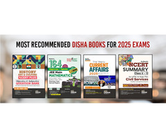 Buy Disha Books Online for Competitive Exams from BooksWagon