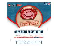 Easy Copyright Registration Online with Legal Dev