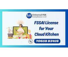 FSSAI License for Your Cloud Kitchen