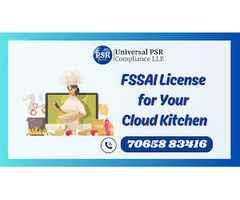 FSSAI License for Your Cloud Kitchen