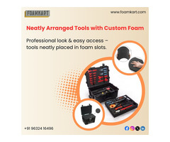 Protect Your Tools with Custom Foam Inserts from Foamkart.com