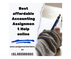Best affordable Accounting Assignment Help online