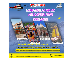 Chardham Yatra by helicopter From Dehradun