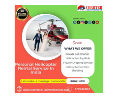 Personal Helicopter Rental Service In India