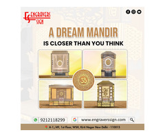 Designer Corian Mandirs in Kirti Nagar