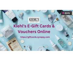 Buy Kiehl’s Gift Cards Online – Skincare E-Gift Vouchers at ZPay