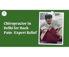 Chiropractor in Delhi for Back Pain | Expert Relief