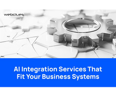 AI Integration Services That Fit Your Business Systems