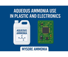 Aqueous Ammonia for Plastic & Electronics Use – Order Now