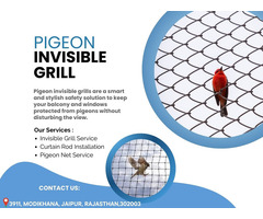 Best Pigeon Invisible Grill for Balconies in Jaipur