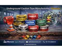 Premium Underground Caution Tape Supplier in London – Warmate