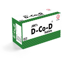 Diabetes tablets | JRK's D-CO-D Tablets