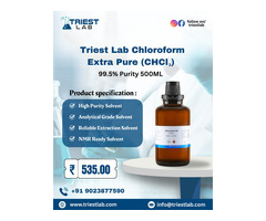 Buy Chloroform AR – Tested, Certified, and Ready for Laboratory Use