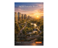 Luxury Apartments in Manesar: Discover M3M Forestia West