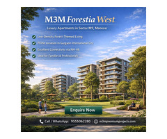 M3M Forestia West Manesar | 3 BHK Homes Near NH-48