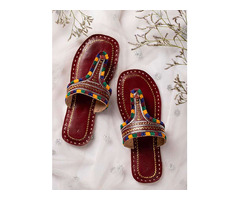 Handcrafted Women’s Footwear Authentic Punjabi Juttis And Chappals Swadesh Online